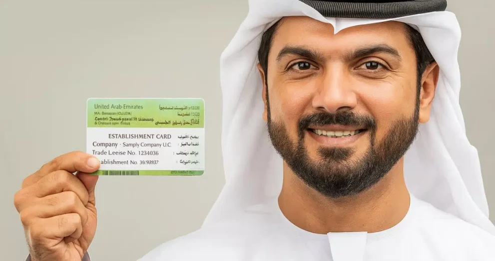 Establishment Card in the UAE