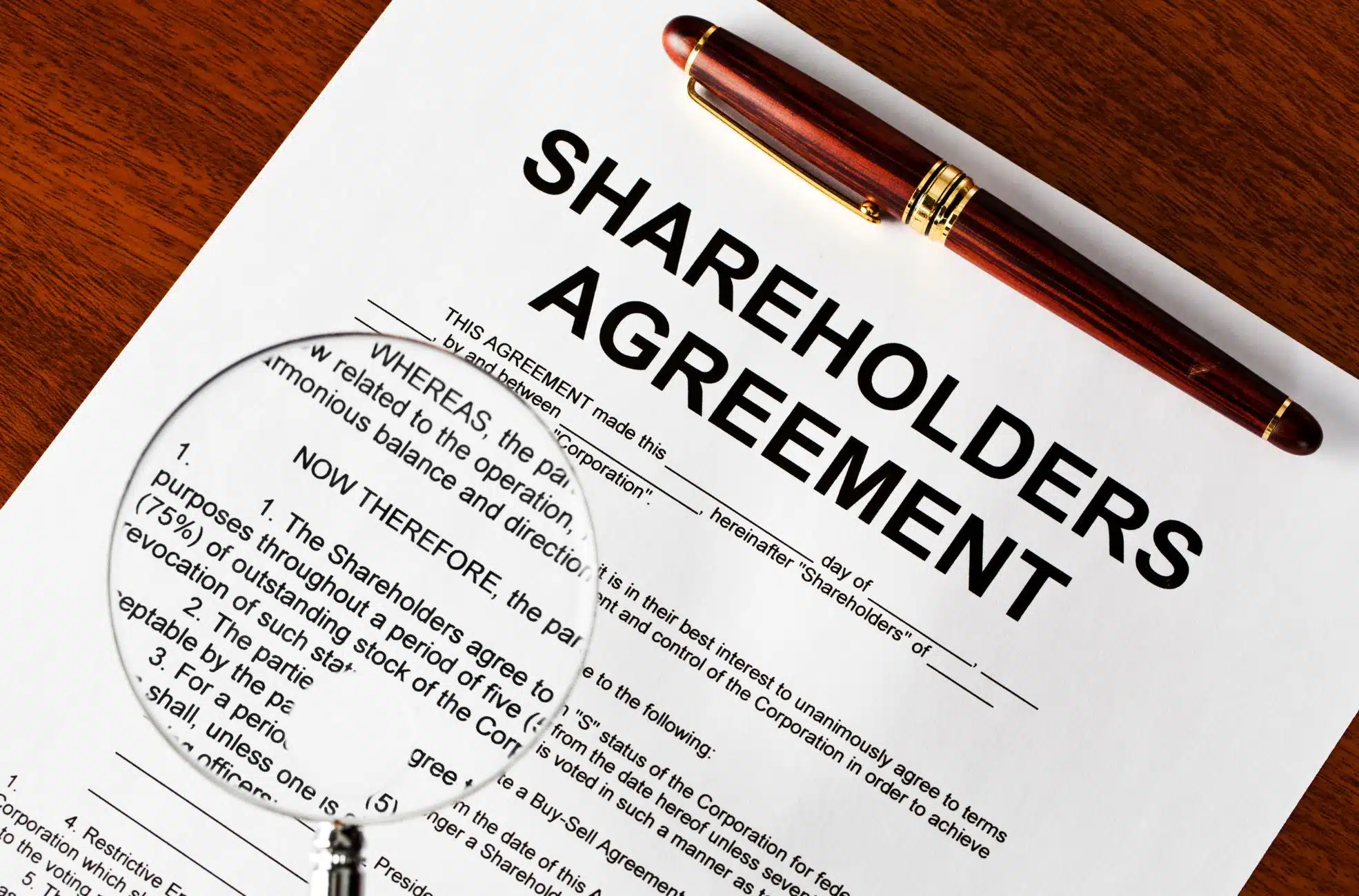 Shareholder Agreement Form