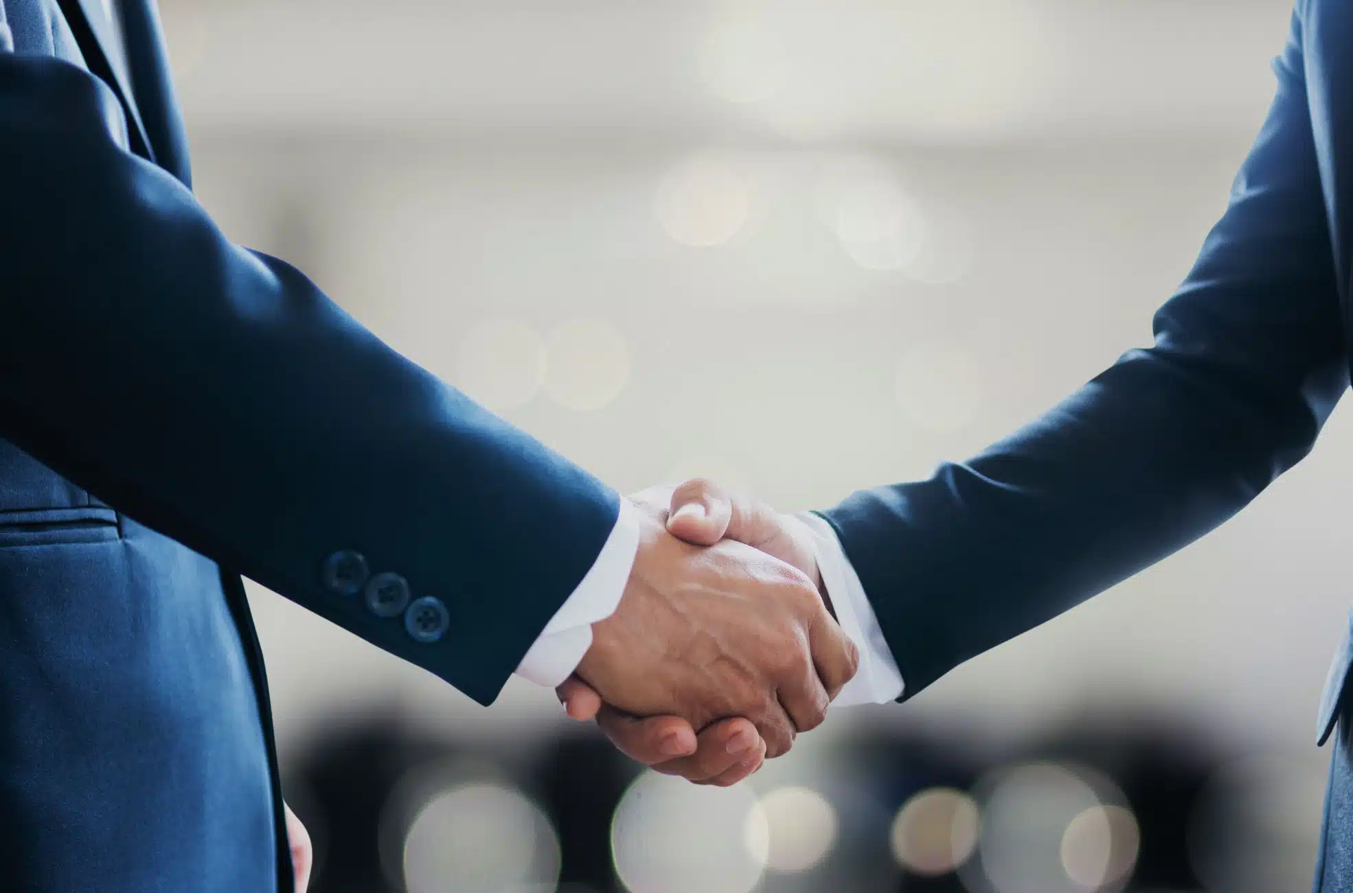 Businessmen Shaking Hands