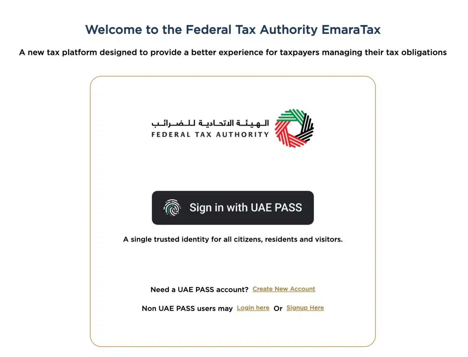 Federal Tax Authority (FTA)