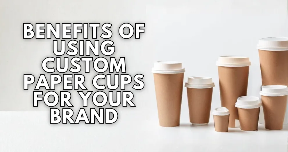 Custom paper cups boost brand visibility, build customer trust, maintain beverage temperature, and increase sales with cost-effective packaging.
