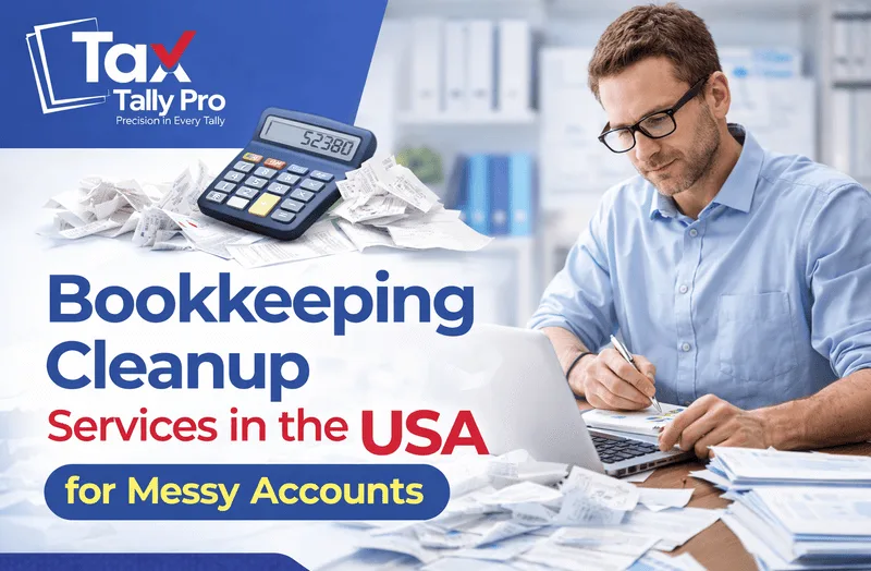 Bookkeeping services for messy accounts