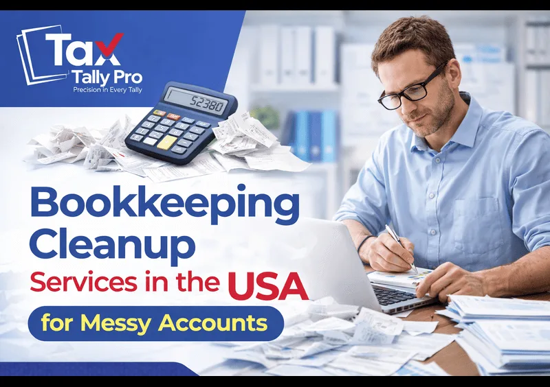 Bookkeeping services for messy accounts