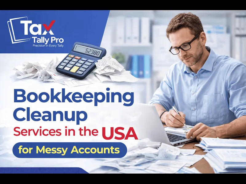Bookkeeping services for messy accounts