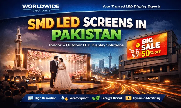 SMD LED screens for advertising in Pakistan
