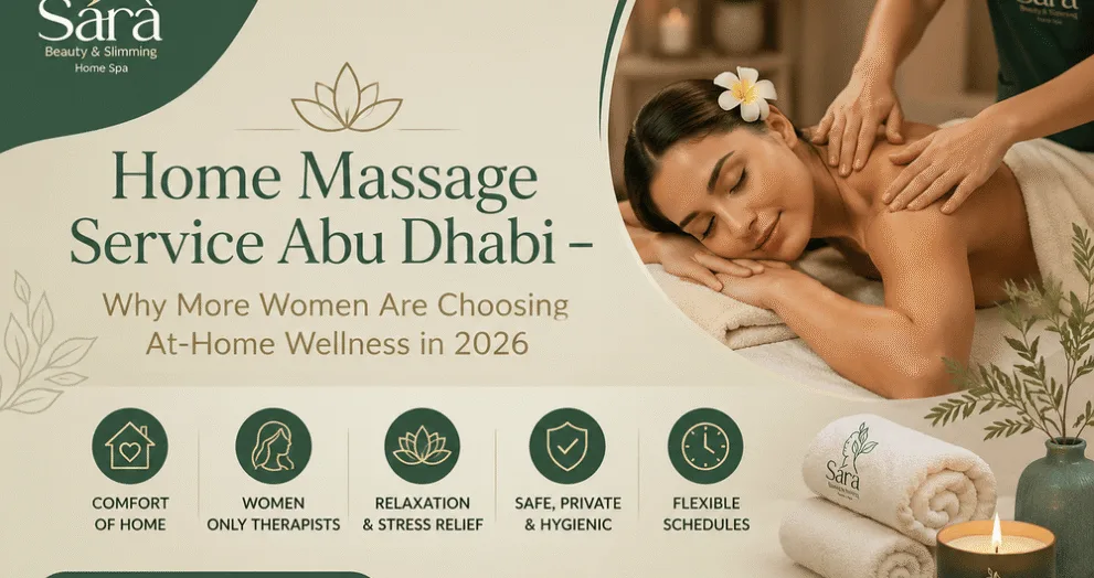 Home massage service in Abu Dhabi