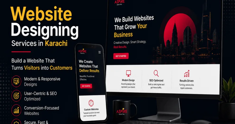 Web design services in Karachi