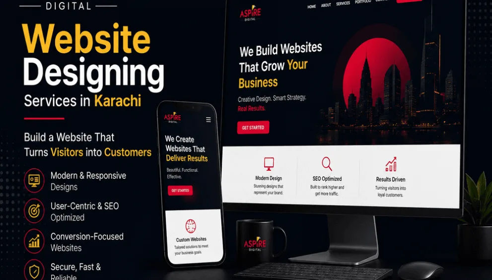 Web design services in Karachi