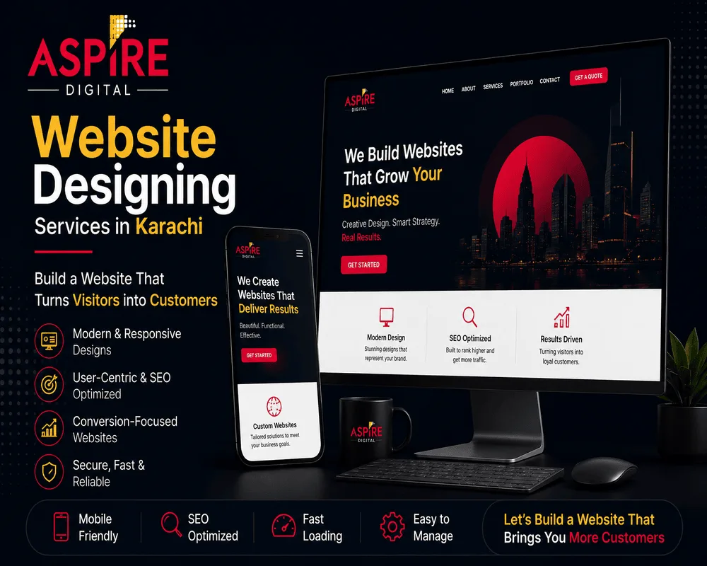 Web design services in Karachi